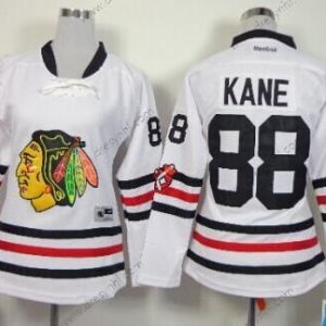 Chicago Blackhawks #88 Patrick Kane 2015 Zimní Klasický Bílý dres – Dámské