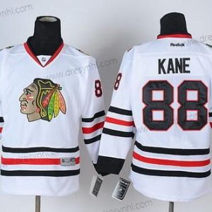 Chicago Blackhawks #88 Patrick Kane Bílý dres – Dětské