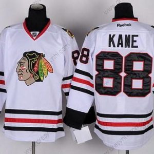 Chicago Blackhawks #88 Patrick Kane Bílý dres – Pánské