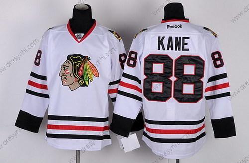 Chicago Blackhawks #88 Patrick Kane Bílý dres – Pánské