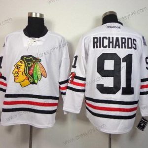 Chicago Blackhawks #91 Brad Richards 2015 Zimní Klasický Bílý dres – Pánské