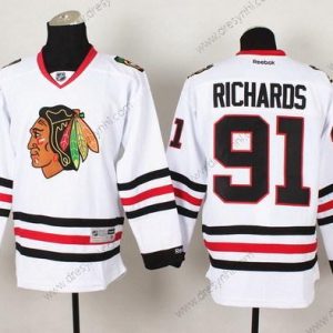 Chicago Blackhawks #91 Brad Richards Bílý dres – Pánské