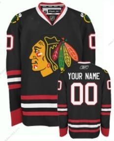 Chicago Blackhawks Personalizované Černá dres – Juniorské