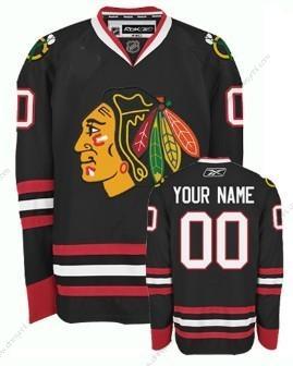 Chicago Blackhawks Personalizované Černá dres – Pánské