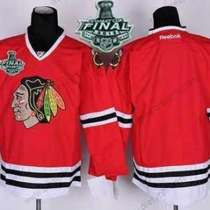 Chicago Blackhawks Prázdný Červené 2015 Stanley Cup dres – Juniorské