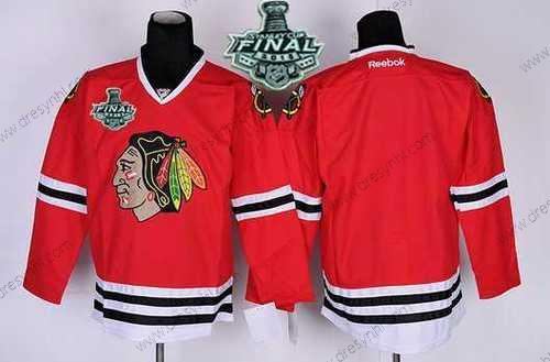 Chicago Blackhawks Prázdný Červené 2015 Stanley Cup dres – Juniorské