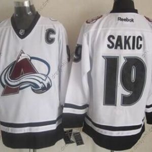 Colorado Avalanche #19 Joe Sakic 2014 Bílý dres – Pánské