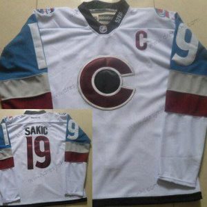 Colorado Avalanche #19 Joe Sakic Bílý 2016 Stadium Series Hokejový dres – Pánské