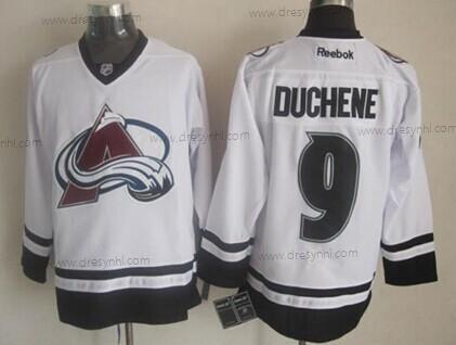 Colorado Avalanche #9 Matt Duchene 2014 Bílý dres – Pánské