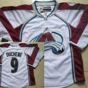 Colorado Avalanche #9 Matt Duchene Bílý dres – Pánské