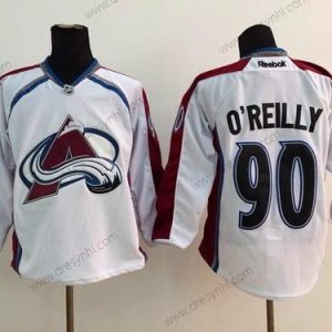 Colorado Avalanche #90 Ryan O’Reilly Bílý dres – Pánské