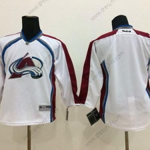 Colorado Avalanche Prázdný Bílý dres – Dětské