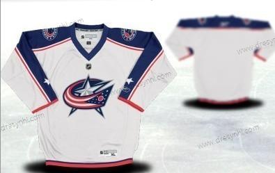 Columbus Blue Jackets Personalizované Bílý dres – Juniorské