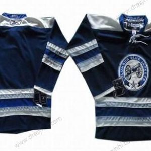 Columbus Blue Jackets Prázdný Modrý Třetí dres dres – Pánské