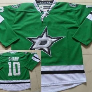 Dallas Stars #10 Patrick Sharp Zelená dres – Pánské