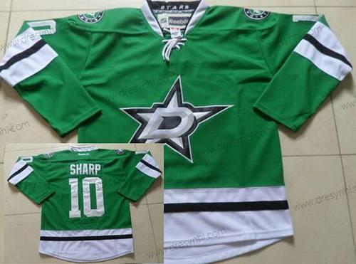 Dallas Stars #10 Patrick Sharp Zelená dres – Pánské