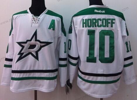 Dallas Stars #10 Shawn Horcoff 2013 Bílý dres – Pánské