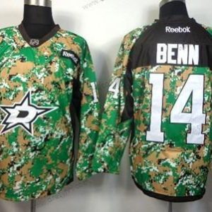 Dallas Stars #14 Jamie Benn 2014 Camo dres – Pánské