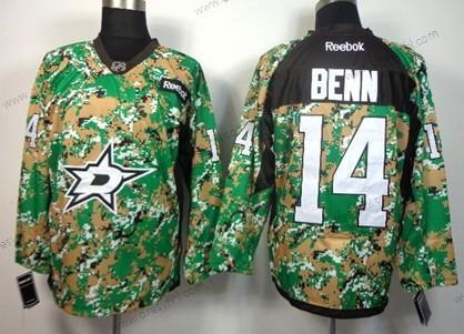 Dallas Stars #14 Jamie Benn 2014 Camo dres – Pánské