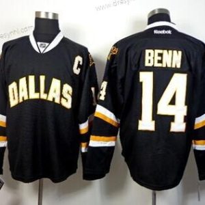 Dallas Stars #14 Jamie Benn Černá dres – Pánské