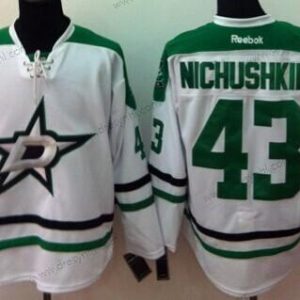 Dallas Stars #43 Valeri Nichushkin 2013 Bílý dres – Pánské