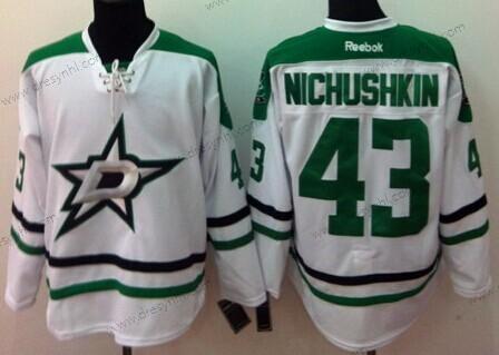 Dallas Stars #43 Valeri Nichushkin 2013 Bílý dres – Pánské