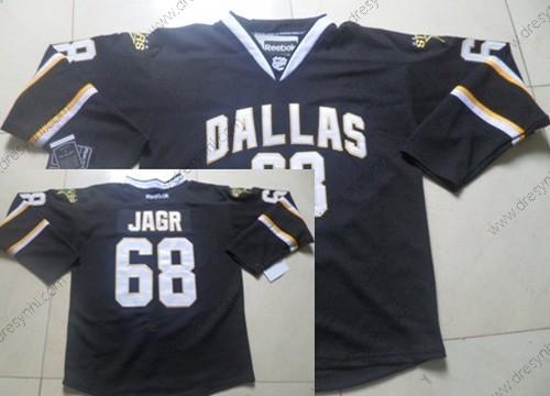 Dallas Stars #68 Jaromir Jagr Černá dres – Pánské