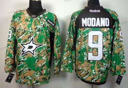 Dallas Stars #9 Mike Modano 2014 Camo dres – Pánské