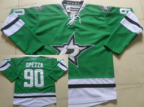 Dallas Stars #90 Jason Spezza 2013 Zelená dres – Pánské