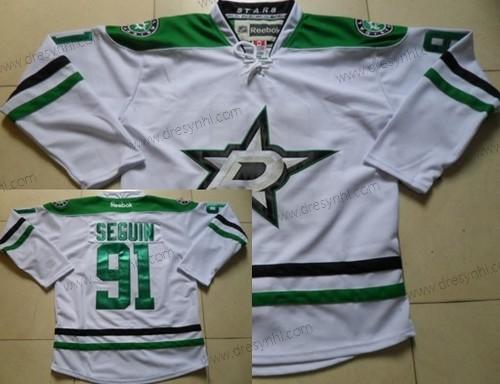 Dallas Stars #91 Tyler Seguin 2013 Bílý dres – Pánské