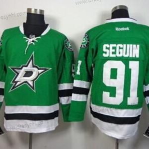 Dallas Stars #91 Tyler Seguin 2013 Zelená dres – Pánské