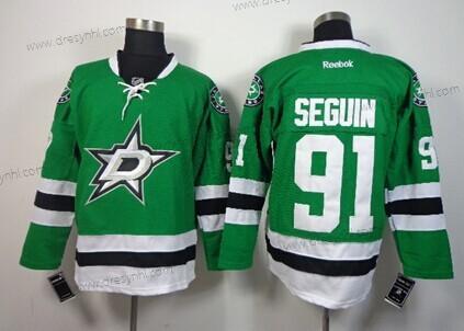 Dallas Stars #91 Tyler Seguin 2013 Zelená dres – Pánské