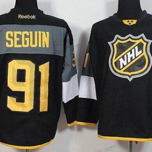 Dallas Stars #91 Tyler Seguin Reebok Černá 2016 NHL All-Star Premier dres – Pánské