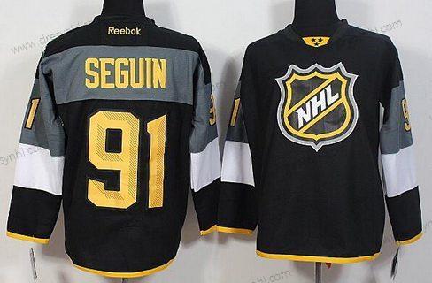 Dallas Stars #91 Tyler Seguin Reebok Černá 2016 NHL All-Star Premier dres – Pánské