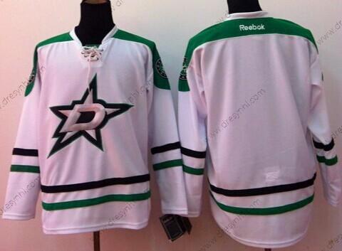 Dallas Stars Prázdný 2013 Bílý dres – Pánské