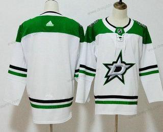 Dallas Stars Prázdný Bílý 2017-2018 Hokejový Sešitý NHL dres – Pánské