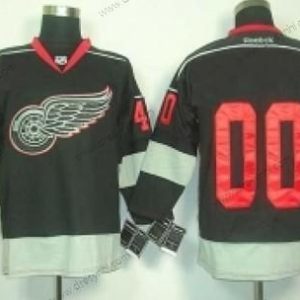 Detroit Red Wings Personalizované 2012 Černá Ice dres – Pánské