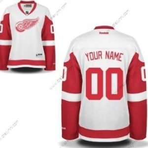 Detroit Red Wings Personalizované Bílý dres – Dámské