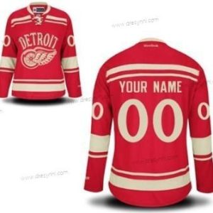 Detroit Red Wings Personalizované Červené dres – Dámské