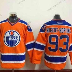 Edmonton Oilers #93 Ryan Nugent-Hopkins 2015 Oranžová dres – Juniorské