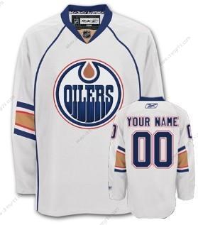 Edmonton Oilers Personalizované Bílý dres – Pánské