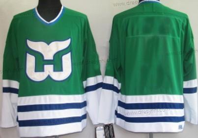 Hartford Whalers Personalizované Zelená Retro dres – Pánské