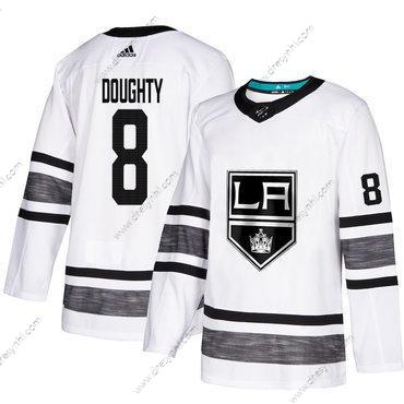 Kings #8 Drew Doughty Bílý Autentické 2019 All-Star Sešitý Hokejový dres – Pánské