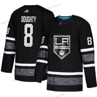 Kings #8 Drew Doughty Černá Autentické 2019 All-Star Sešitý Hokejový dres – Pánské