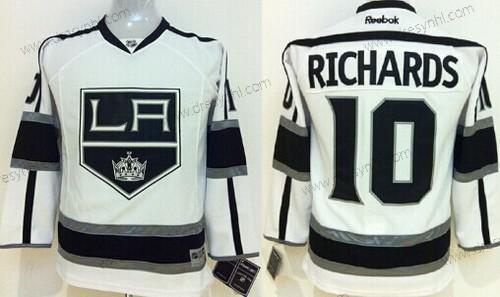 Los Angeles Kings #10 Mike Richards Bílý dres – Dětské