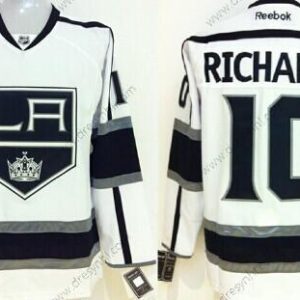 Los Angeles Kings #10 Mike Richards Bílý dres – Pánské