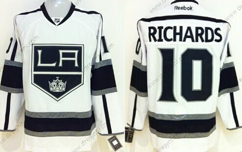 Los Angeles Kings #10 Mike Richards Bílý dres – Pánské