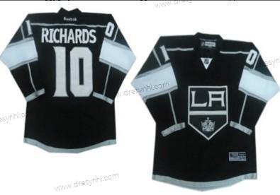 Los Angeles Kings #10 Mike Richards Černá dres – Dětské