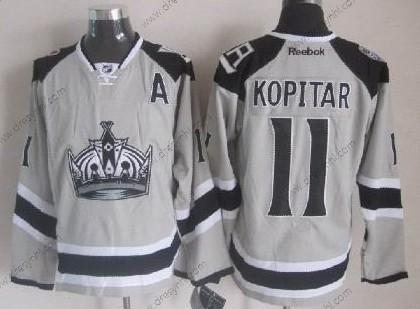 Los Angeles Kings #11 Anze Kopitar 2014 Stadium Series Šedá dres – Pánské