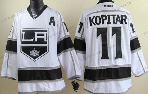 Los Angeles Kings #11 Anze Kopitar Bílý dres – Pánské